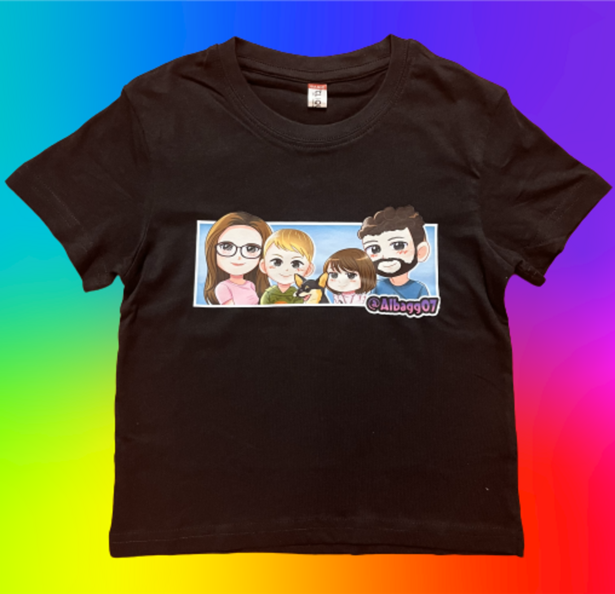 Camiseta Kids 12 - 14 años Negro - 1